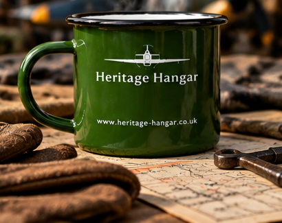 Heritage-Hangar Enamel Mug