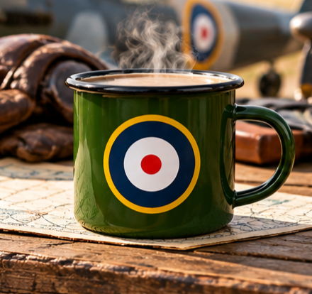 Heritage-Hangar Enamel Mug